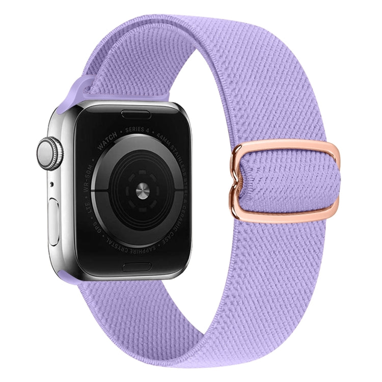 8-shaped Buckle Nylon Replacement Strap Watchband, For Apple Watch Series 9&8&7 41mm / SE 3&SE 2&6&SE&5&4 40mm / 3&2&1 38mm