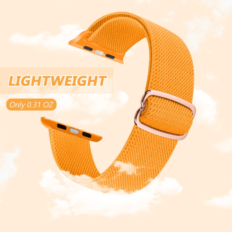 8-shaped Buckle Nylon Replacement Strap Watchband, For Apple Watch Series 9&8&7 41mm / SE 3&SE 2&6&SE&5&4 40mm / 3&2&1 38mm