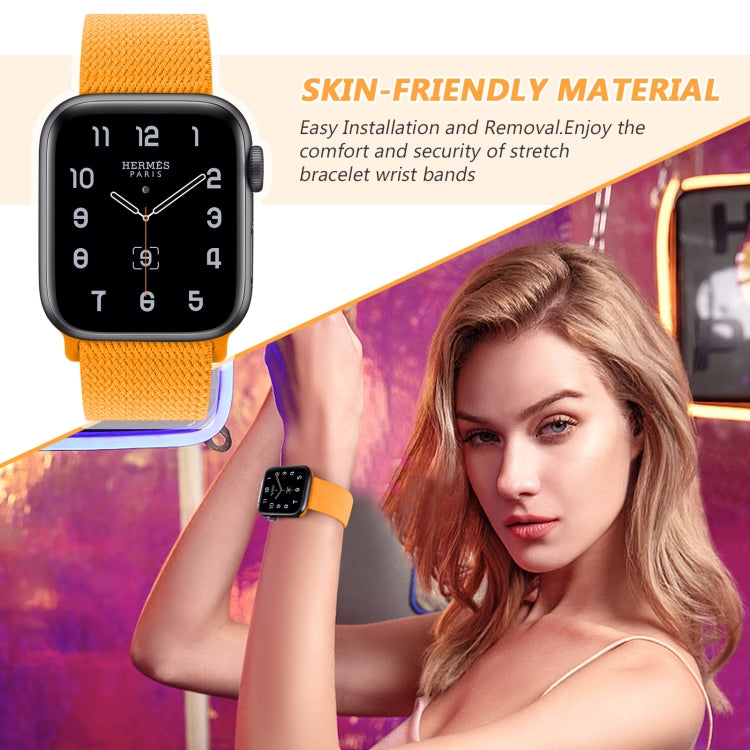 8-shaped Buckle Nylon Replacement Strap Watchband, For Apple Watch Series 9&8&7 41mm / SE 3&SE 2&6&SE&5&4 40mm / 3&2&1 38mm