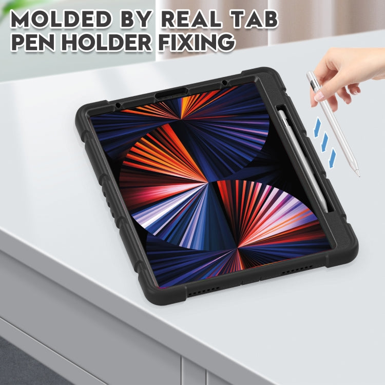 3-Layer Protection Screen Frame + PC + Silicone Shockproof Combination Case with Holder