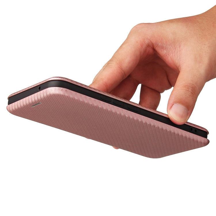Carbon Fiber Texture Magnetic Horizontal Flip TPU + PC + PU Leather Case with Card Slot, For vivo V21, For Cubot Note 20, For Motorola Moto G60 / G40 Fusion, For Nokia 1.4
