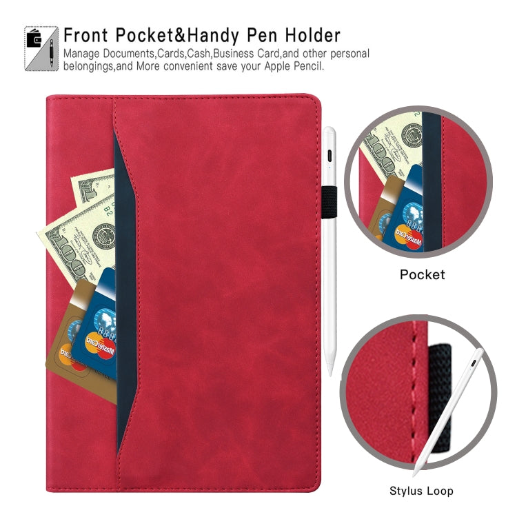 Business Shockproof Horizontal Flip Leather Case with Holder & Card Slots & Photo Frame & Pen Slot & Sleep / Wake-up Function