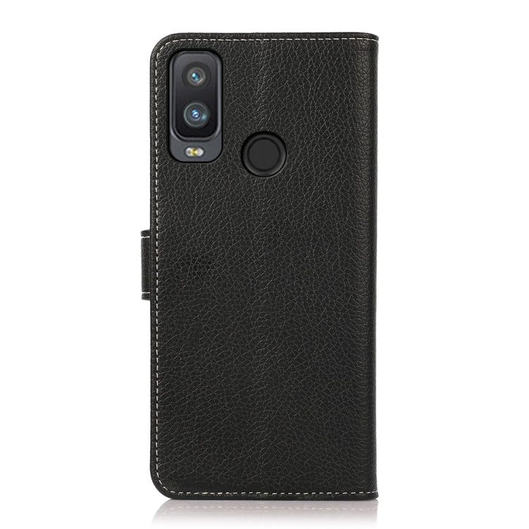 Litchi Texture PU + TPU Horizontal Flip Leather Case with Holder & Card Slots & Wallet, For Alcatel 1L 2021