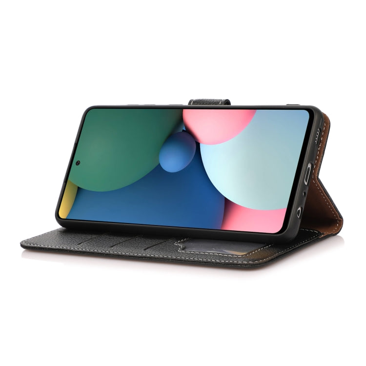Litchi Texture PU + TPU Horizontal Flip Leather Case with Holder & Card Slots & Wallet, For Alcatel 1L 2021