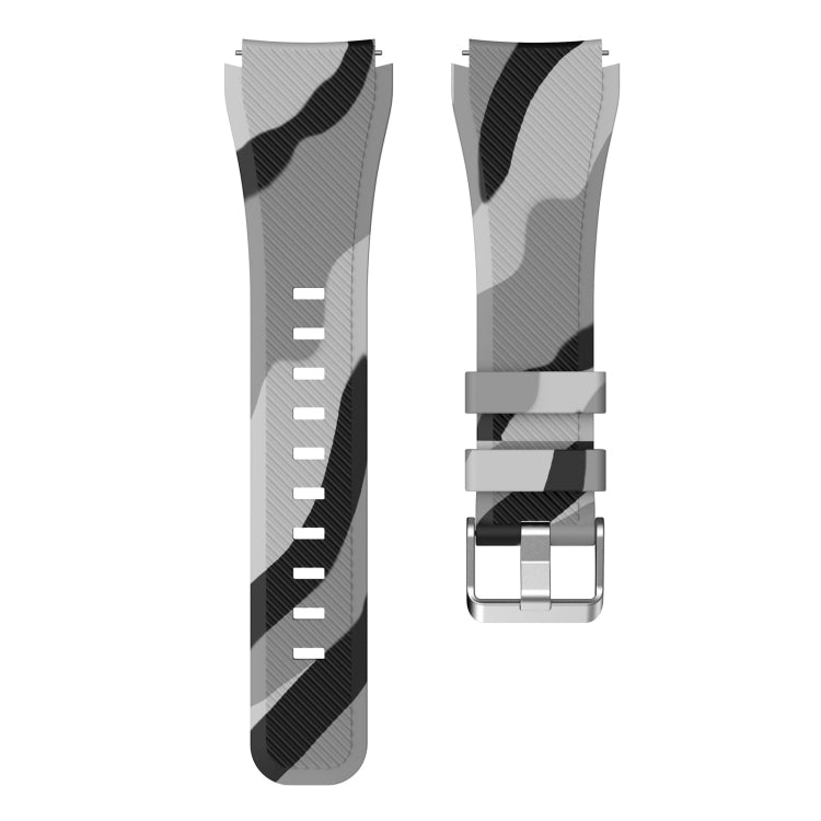 Twill Camouflage Silicone Replacement Strap Watchband, For Samsung Gear S3