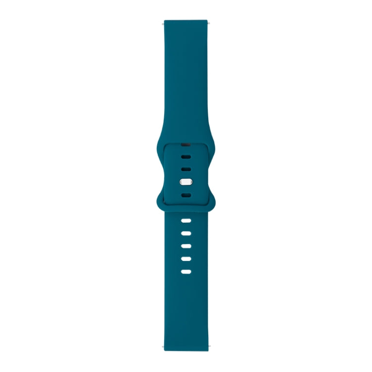 8-buckle Silicone Replacement Strap Watchband, For Samsung Galaxy Watch 42mm, For Samsung Galaxy Watch 46mm