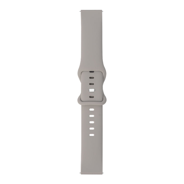 8-buckle Silicone Replacement Strap Watchband, For Honor Magic Watch 2 46mm, For Amazfit Pop