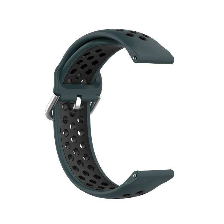 Two-color Silicone Replacement Strap Watchband, For Samsung Galaxy Watch4 44mm