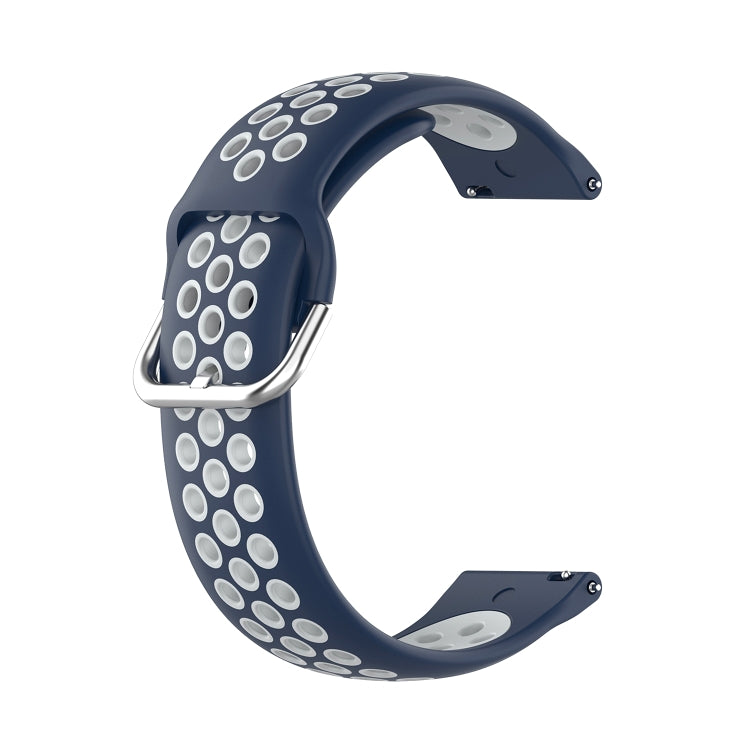 Two-color Silicone Replacement Strap Watchband, For Samsung Galaxy Watch4 44mm