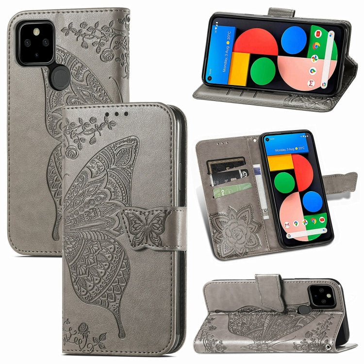 Butterfly Love Flowers Embossed Horizontal Flip Leather Case with Holder & Card Slots & Wallet & Lanyard, For Google Pixel 5A 5G, For Infinix Note 8, For Infinix Note 10