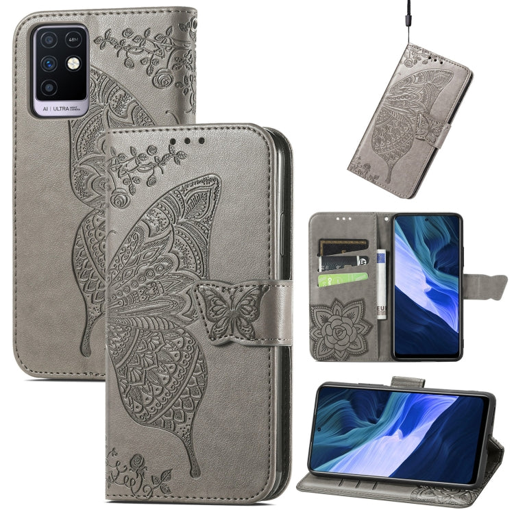 Butterfly Love Flowers Embossed Horizontal Flip Leather Case with Holder & Card Slots & Wallet & Lanyard, For Google Pixel 5A 5G, For Infinix Note 8, For Infinix Note 10