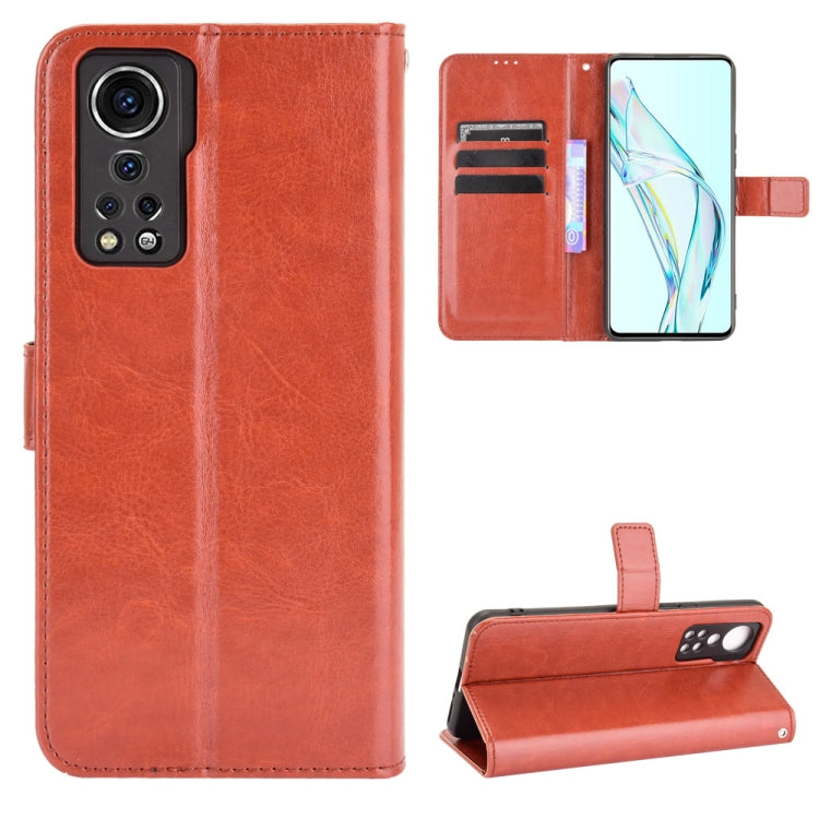 Crazy Horse Texture Horizontal Flip Leather Case with Holder & Card Slots & Lanyard, For Tecno Phantom X, For Tecno Pova 2, For Doogee N40 Pro, For Doogee S86 / S86 Pro, For UMIDIGI Bison Pro, For ZTE Axon 30 5G