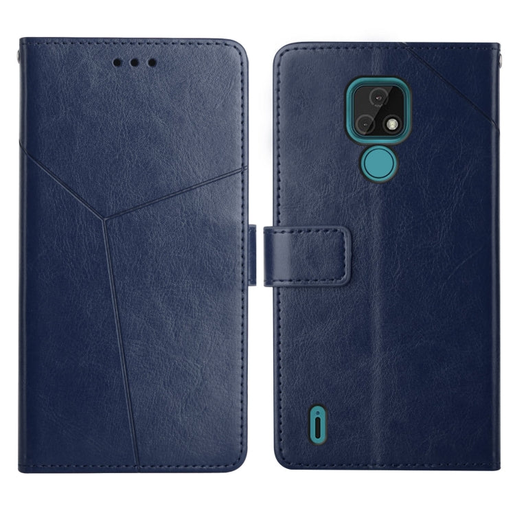 Y Stitching Horizontal Flip Leather Phone Case with Holder & Card Slots & Wallet & Photo Frame, For Motorola Moto E7, For Motorola Moto E7 Power, For Motorola Edge 20, For Motorola Edge 20 Lite