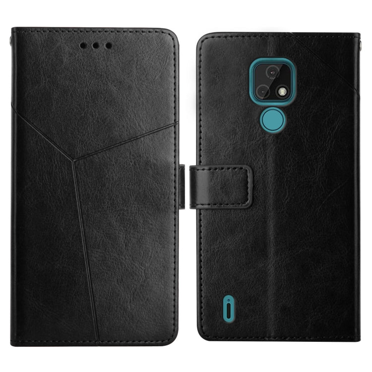 Y Stitching Horizontal Flip Leather Phone Case with Holder & Card Slots & Wallet & Photo Frame, For Motorola Moto E7, For Motorola Moto E7 Power, For Motorola Edge 20, For Motorola Edge 20 Lite
