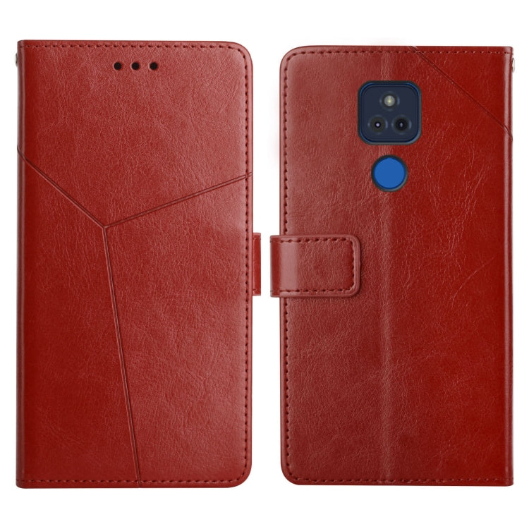 Y Stitching Horizontal Flip Leather Phone Case with Holder & Card Slots & Wallet & Photo Frame, For Motorola Moto G Play 2021, For Motorola Moto G Power 2021, For Motorola Moto G Stylus 5G, For Motorola Moto G Stylus 2021