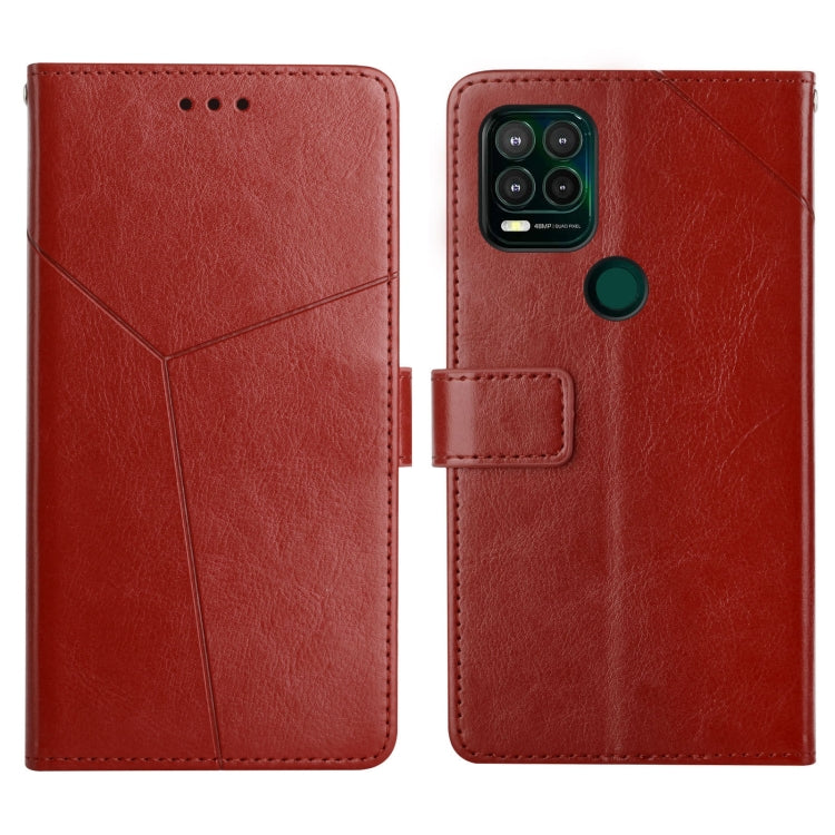 Y Stitching Horizontal Flip Leather Phone Case with Holder & Card Slots & Wallet & Photo Frame, For Motorola Moto G Play 2021, For Motorola Moto G Power 2021, For Motorola Moto G Stylus 5G, For Motorola Moto G Stylus 2021