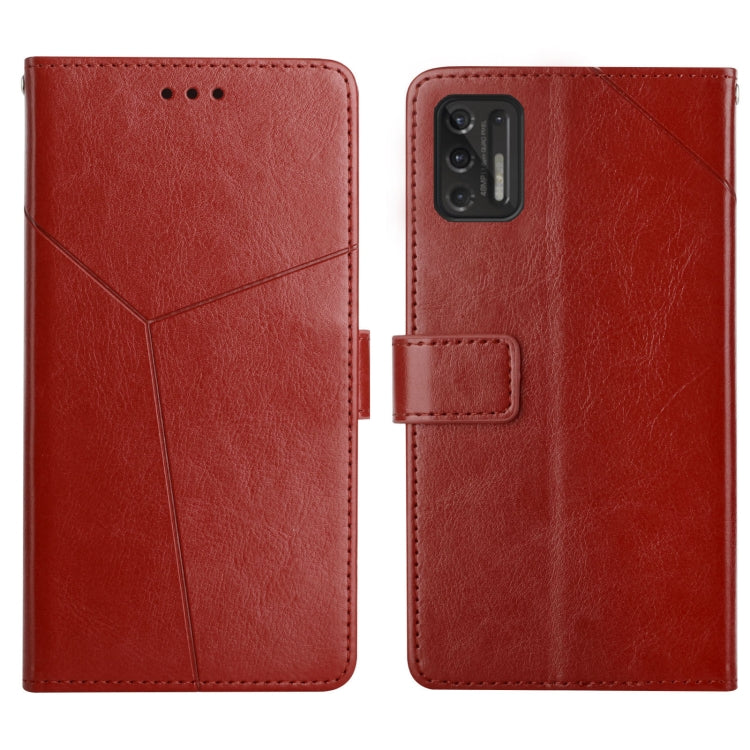Y Stitching Horizontal Flip Leather Phone Case with Holder & Card Slots & Wallet & Photo Frame, For Motorola Moto G Play 2021, For Motorola Moto G Power 2021, For Motorola Moto G Stylus 5G, For Motorola Moto G Stylus 2021