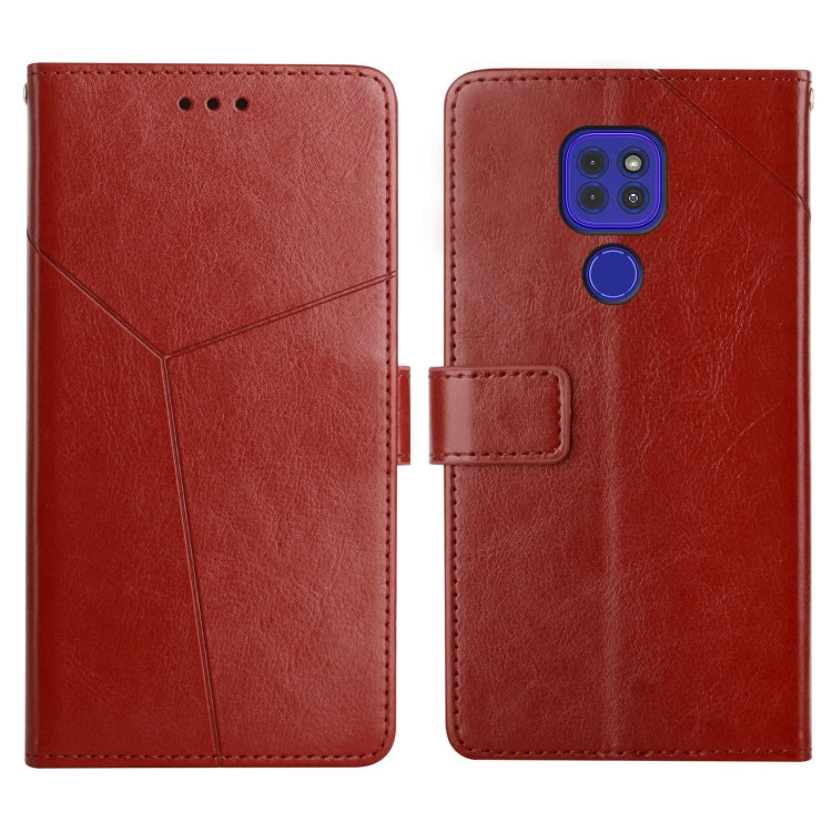 Y Stitching Horizontal Flip Leather Phone Case with Holder & Card Slots & Wallet & Photo Frame, For Motorola Moto G9 Plus, For Motorola Moto G9 Power, For Motorola Moto G9 / G9 Play, For Motorola Moto G10 / G20 / G30