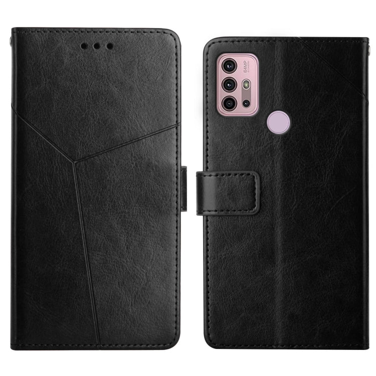 Y Stitching Horizontal Flip Leather Phone Case with Holder & Card Slots & Wallet & Photo Frame, For Motorola Moto G9 Plus, For Motorola Moto G9 Power, For Motorola Moto G9 / G9 Play, For Motorola Moto G10 / G20 / G30