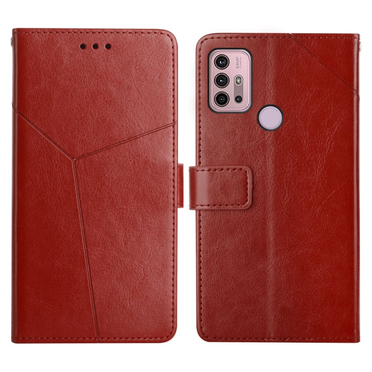 Y Stitching Horizontal Flip Leather Phone Case with Holder & Card Slots & Wallet & Photo Frame, For Motorola Moto G9 Plus, For Motorola Moto G9 Power, For Motorola Moto G9 / G9 Play, For Motorola Moto G10 / G20 / G30