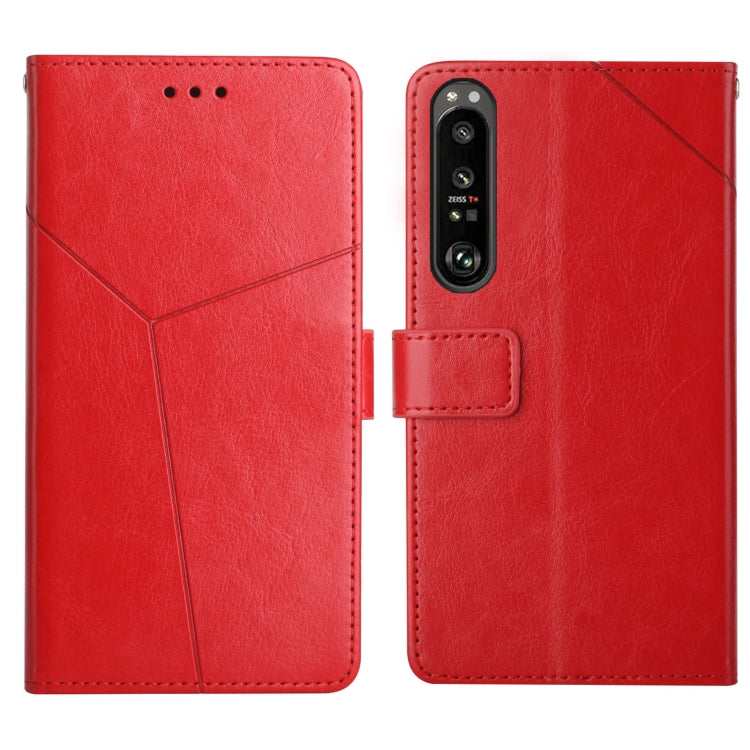 Y Stitching Horizontal Flip Leather Phone Case with Holder & Card Slots & Wallet & Photo Frame, For Motorola Moto G40 / G60, For Motorola Moto G50, For Motorola Moto G60S, For Sony Xperia 1 III