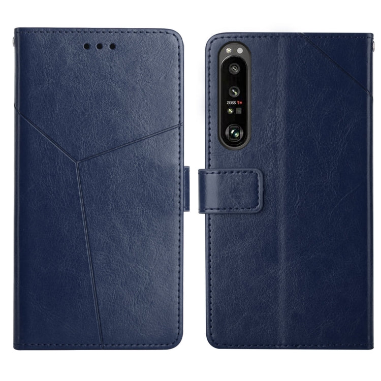 Y Stitching Horizontal Flip Leather Phone Case with Holder & Card Slots & Wallet & Photo Frame, For Motorola Moto G40 / G60, For Motorola Moto G50, For Motorola Moto G60S, For Sony Xperia 1 III