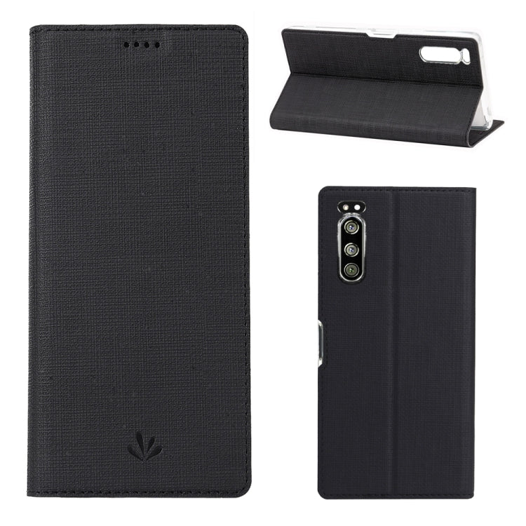 ViLi Shockproof TPU + PU Horizontal Flip Protective Case with Card Slot & Holder, For Nokia 6.2 & 7.2, For Sony Xperia 5