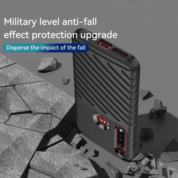 Thunderbolt Shockproof TPU Protective Soft Phone Case, For Motorola One Vision Plus, For Motorola One Hyper, For Motorola Moto G 5G, For Lenovo K12, For Lenovo K13