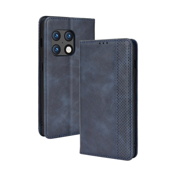 Magnetic Buckle Retro Texture Leather Phone Case