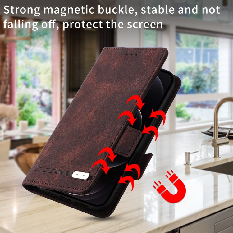 Magnetic Clasp Leather Phone Case, For Motorola Edge 20, For Motorola Edge 20 Lite / 20 Fusion, For Motorola Moto E20 / E40, For Asus ROG Phone 5, For Sony Xperia 1 II