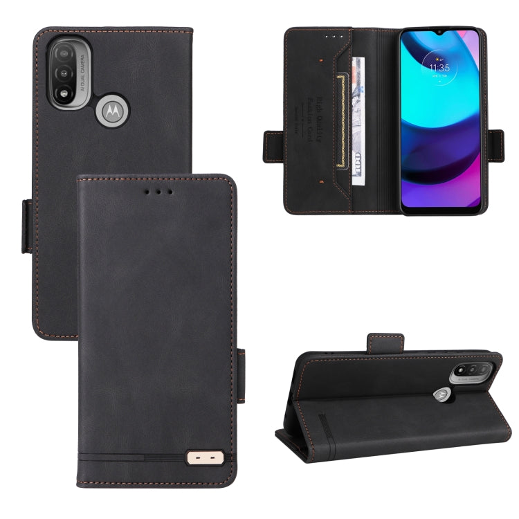 Magnetic Clasp Leather Phone Case, For Motorola Edge 20, For Motorola Edge 20 Lite / 20 Fusion, For Motorola Moto E20 / E40, For Asus ROG Phone 5, For Sony Xperia 1 II