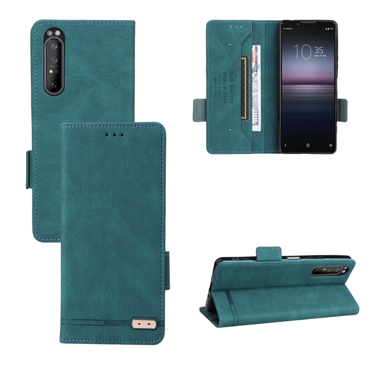 Magnetic Clasp Leather Phone Case, For Motorola Edge 20, For Motorola Edge 20 Lite / 20 Fusion, For Motorola Moto E20 / E40, For Asus ROG Phone 5, For Sony Xperia 1 II
