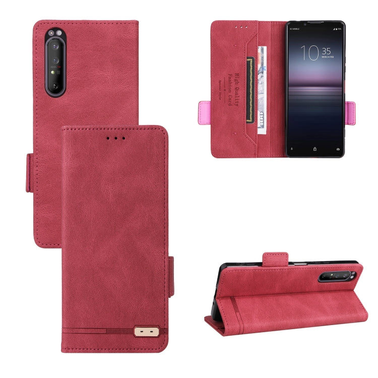 Magnetic Clasp Leather Phone Case, For Motorola Edge 20, For Motorola Edge 20 Lite / 20 Fusion, For Motorola Moto E20 / E40, For Asus ROG Phone 5, For Sony Xperia 1 II