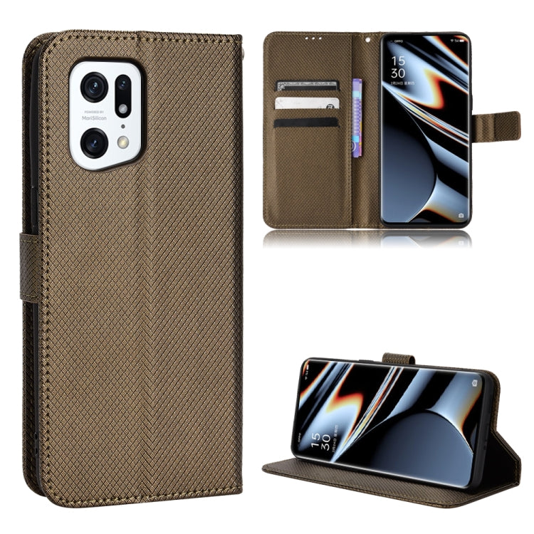 Diamond Texture Leather Phone Case