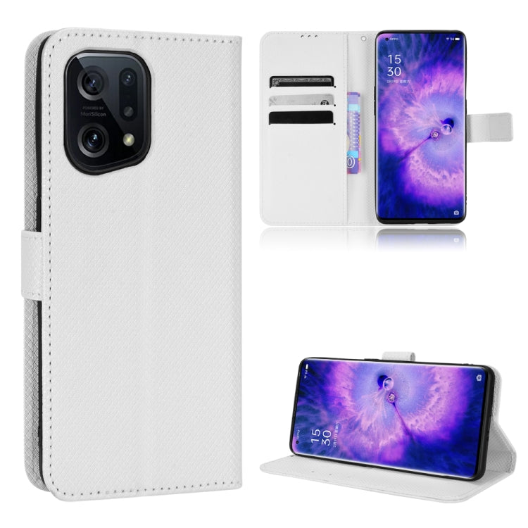 Diamond Texture Leather Phone Case