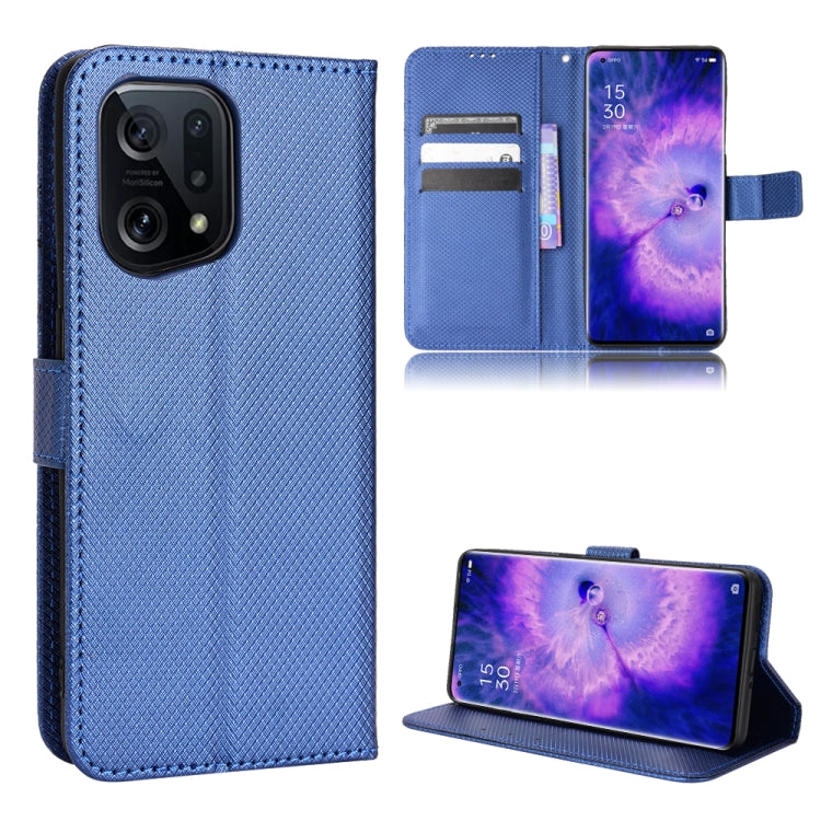 Diamond Texture Leather Phone Case