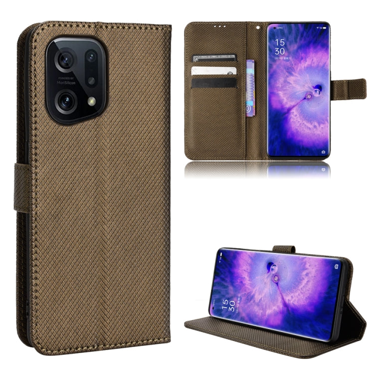 Diamond Texture Leather Phone Case