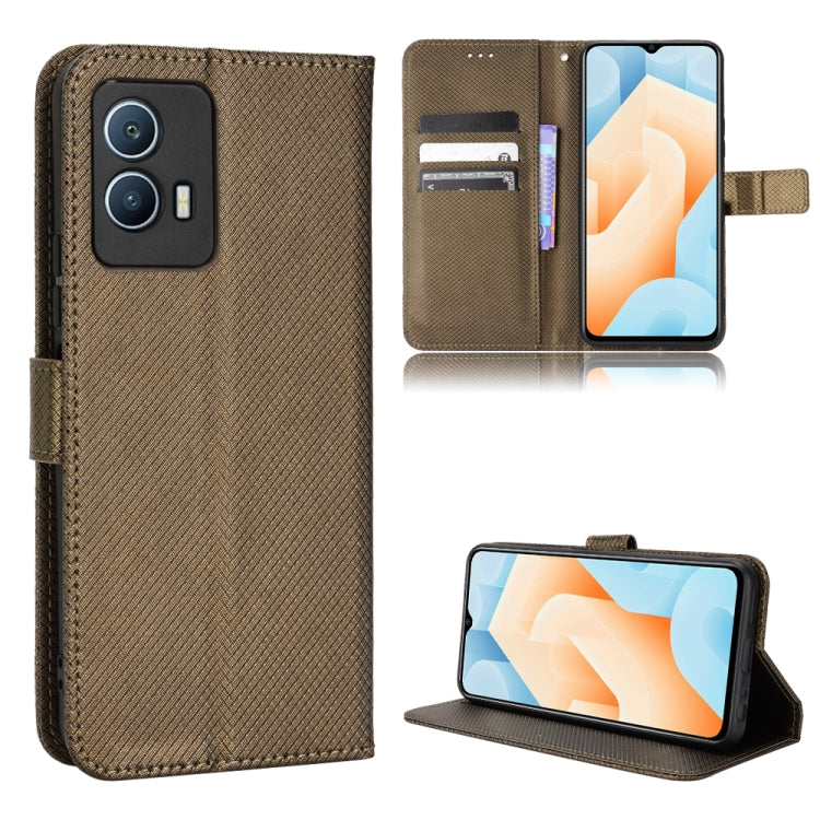 Diamond Texture Leather Phone Case, For OPPO Reno7 5G / Find X5 Lite, For vivo iQOO U5 5G, For Alcatel 1S 2021 / 3L 2021 / TCL 20E / 20Y, For Doogee S59 / S59 Pro