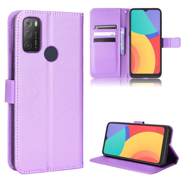 Diamond Texture Leather Phone Case, For OPPO Reno7 5G / Find X5 Lite, For vivo iQOO U5 5G, For Alcatel 1S 2021 / 3L 2021 / TCL 20E / 20Y, For Doogee S59 / S59 Pro