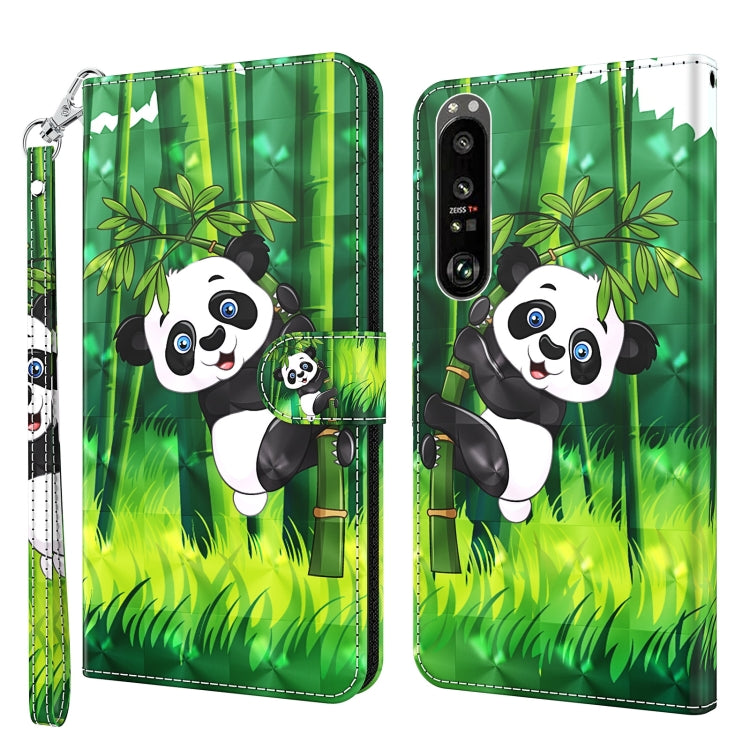 3D Painting Pattern TPU + PU Leather Phone Case