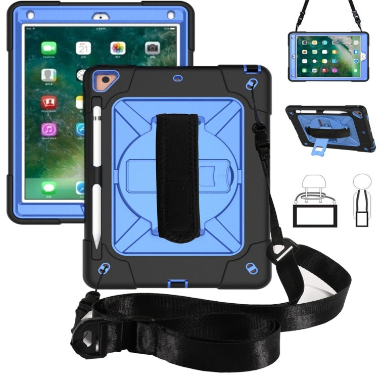 Contrast Color Silicone + PC Combination Case with Holder, For iPad 9.7, For iPad 10.2