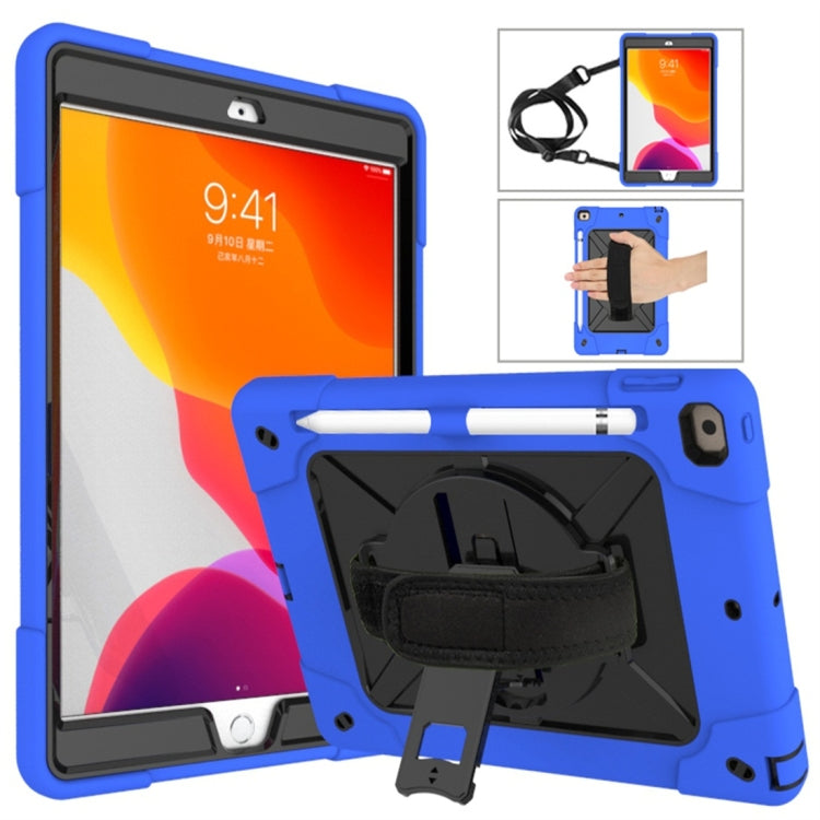 Contrast Color Silicone + PC Combination Case with Holder, For iPad 9.7, For iPad 10.2