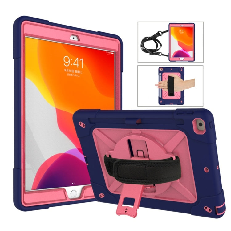 Contrast Color Silicone + PC Combination Case with Holder, For iPad 9.7, For iPad 10.2
