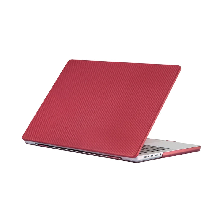 Carbon Fiber Textured Plastic Laptop Protective Case, For MacBook Air 13.3 inch A1932 / A2179 / A2337, For MacBook Pro 13.3 inch A1706 / A1708 / A1989 / A2159 / A2338, For MacBook Pro 14.2 inch A2442 2021