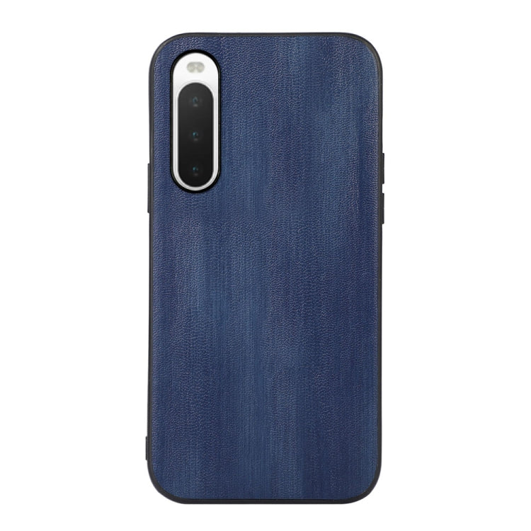 Yellow Cow Texture PU Phone Case, For Sony Xperia 10 IV