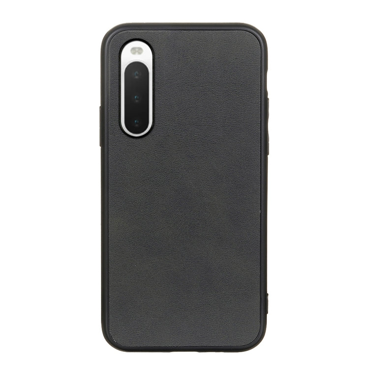 Two-color Cowhide Texture PU Shockproof Phone Case, For Sony Xperia 10 IV