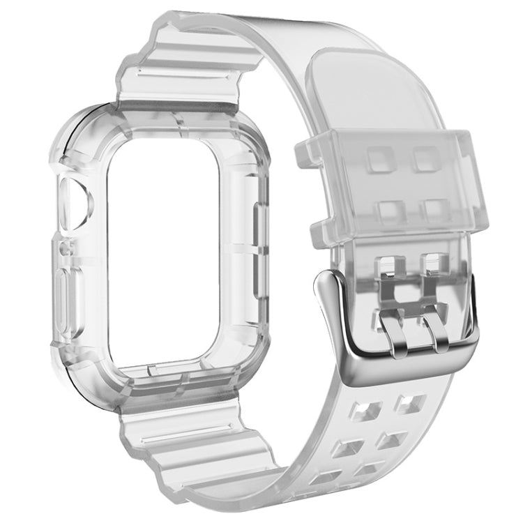 Transparent Watch Band For Apple Watch Series 8&7 45mm / SE 2&6&SE&5&4 44mm / 3&2&1 42mm(Transparent Brown), 7 41mm / 6&SE&5&4 40mm / 3&2&1 38mm, 7 45mm / 6&SE&5&4 44mm / 3&2&1 42mm