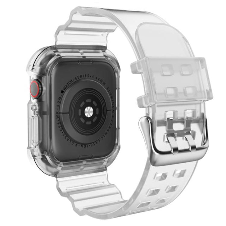 Transparent Watch Band For Apple Watch Series 8&7 45mm / SE 2&6&SE&5&4 44mm / 3&2&1 42mm(Transparent Brown), 7 41mm / 6&SE&5&4 40mm / 3&2&1 38mm, 7 45mm / 6&SE&5&4 44mm / 3&2&1 42mm