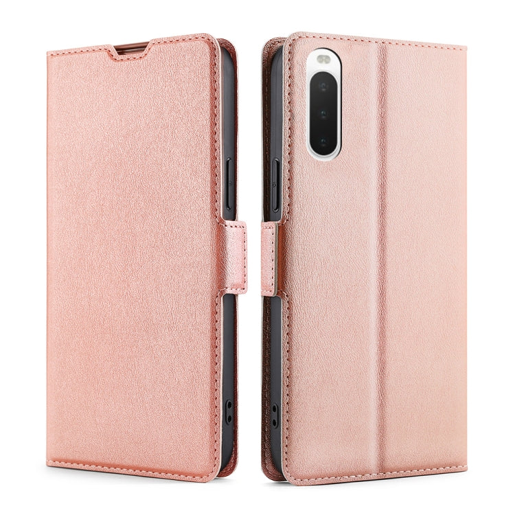 Ultra-thin Voltage Side Buckle Flip Leather Case, For Sony Xperia 1 IV, For Sony Xperia 10 IV, For Sony Xperia ACE III, For Sony Xperia Pro-I, For OnePlus Nord CE 2 5G