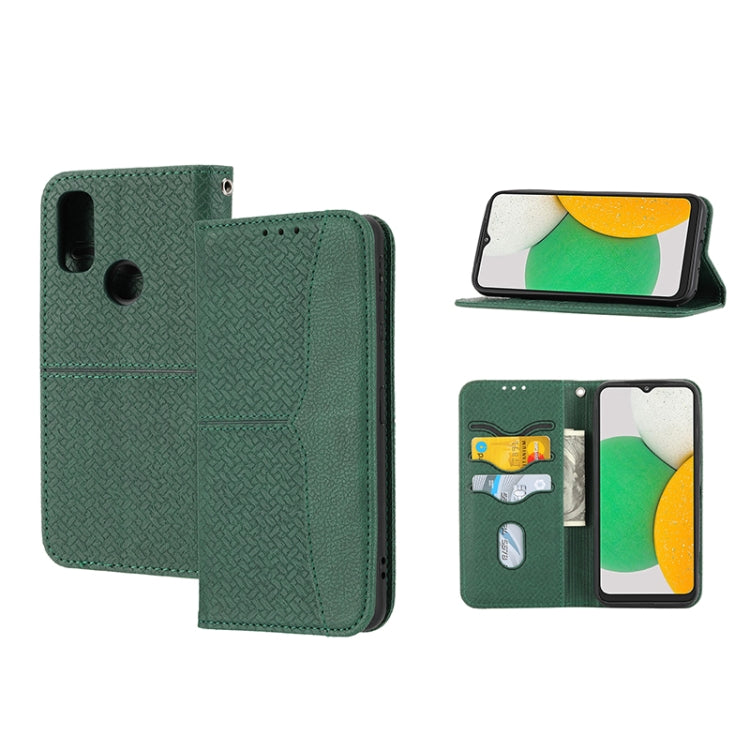 Woven Texture Stitching Magnetic PU Leather Phone Case, For Google Pixel 7, For Nokia G21 / G11, For Google Pixel 7 Pro, For Kyocera Android One S9 / Digno Sanga Edition